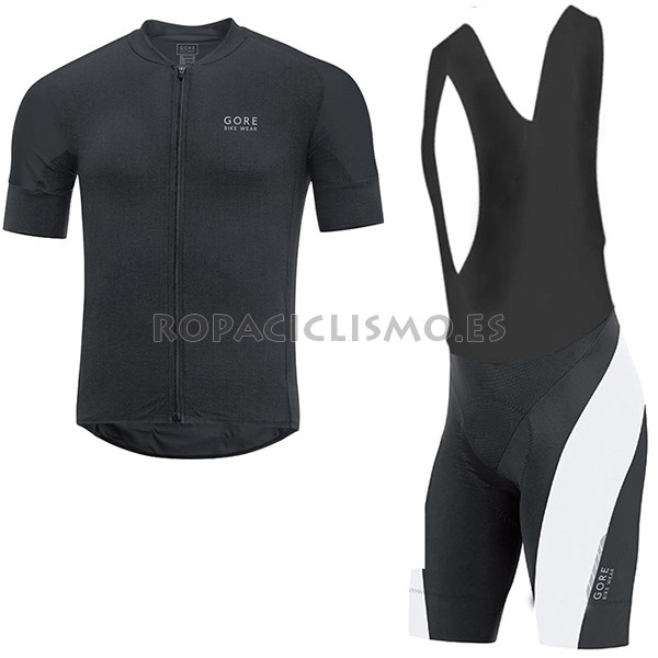 2017 Maillot Gore Bike Wear Power Oxygen-CC tirantes mangas cort